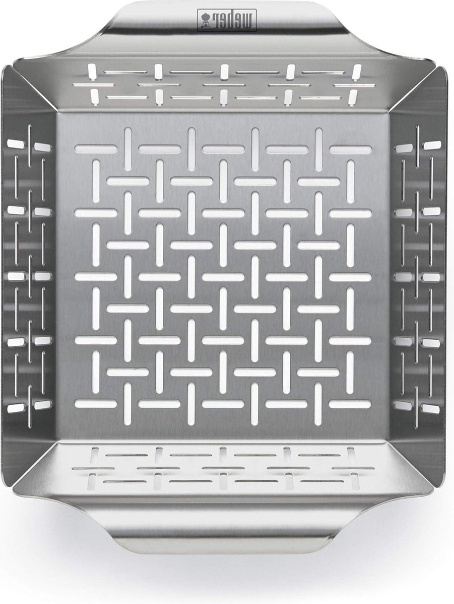 Content in HTML - Small Stainless Steel Vegetable Basket 6481 by Weber