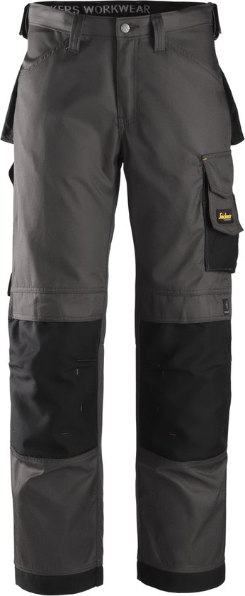 Pantalon de travail Snickers DuraTwill 3312 - Taille 46 - Gris / Noir