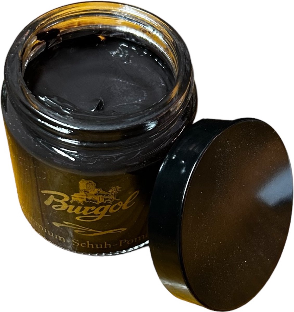 Burgol Shoe Pomade - Kleuropfrissende en verzorgende schoencrème - 100ml - (037) Donkerbruin