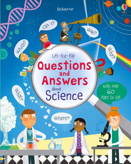 Lift-the-Flap Questions and Answers About Science - cover