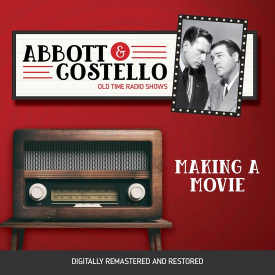 Abbott and Costello: Making a Movie - cover