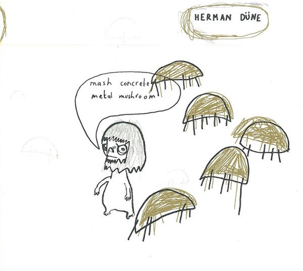 Herman Düne - Mash Concrete Metal Mushroom (CD)