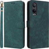 Coverup Hoesje - Geschikt voor OnePlus Nord CE4 Lite 5G Hoesje - Coverup Book Case met Koord - Groen