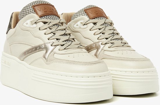 VIA VAI Isa Brooklyn Sneakers dames Beige Maat 39 bol