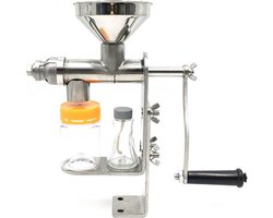 Oliepers - Oliepersmachine - Olie pomp - Olie-extractor - Handpers - Roestvrijstaal - Voor pindas, zonnebloemzaad, theezaad, sesamzaad, walnoot, kokosnoot, lijnzaad, enz.