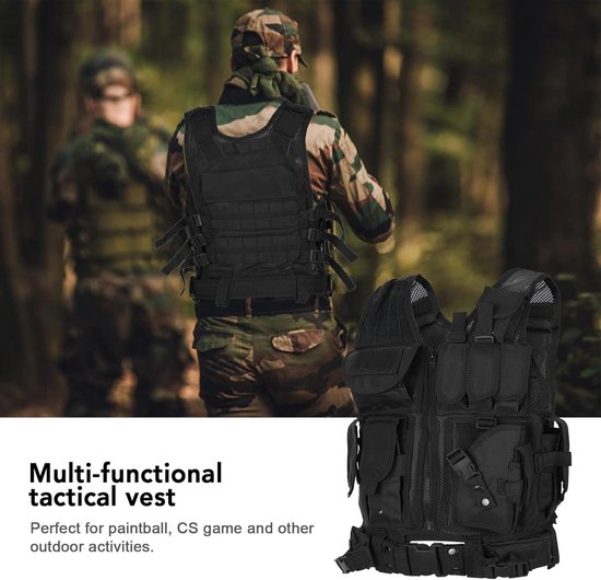 5-Colors Gilet tactique extérieur multifonctionnel respirant portable - Chine Ve