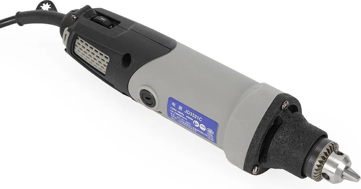 Gran Vida® - Elektrische Grinder Kit - 400W - 6 Snelheden - Voor Snijden en Slijpen - 220V thumbnail 2