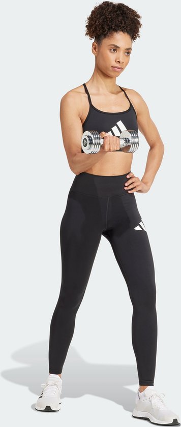 Soutien-gorge adidas Performance Aeroreact Graphic - Femme - Zwart- S