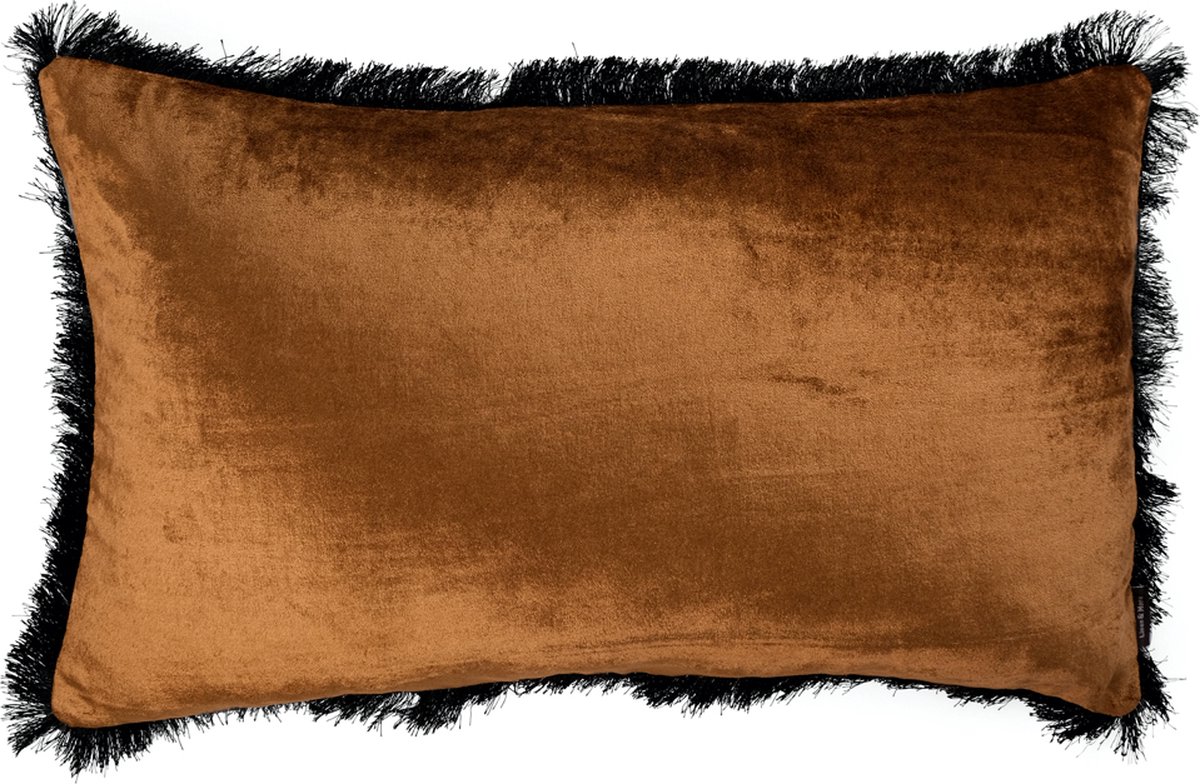 Lynn kussen brons 30x50cm