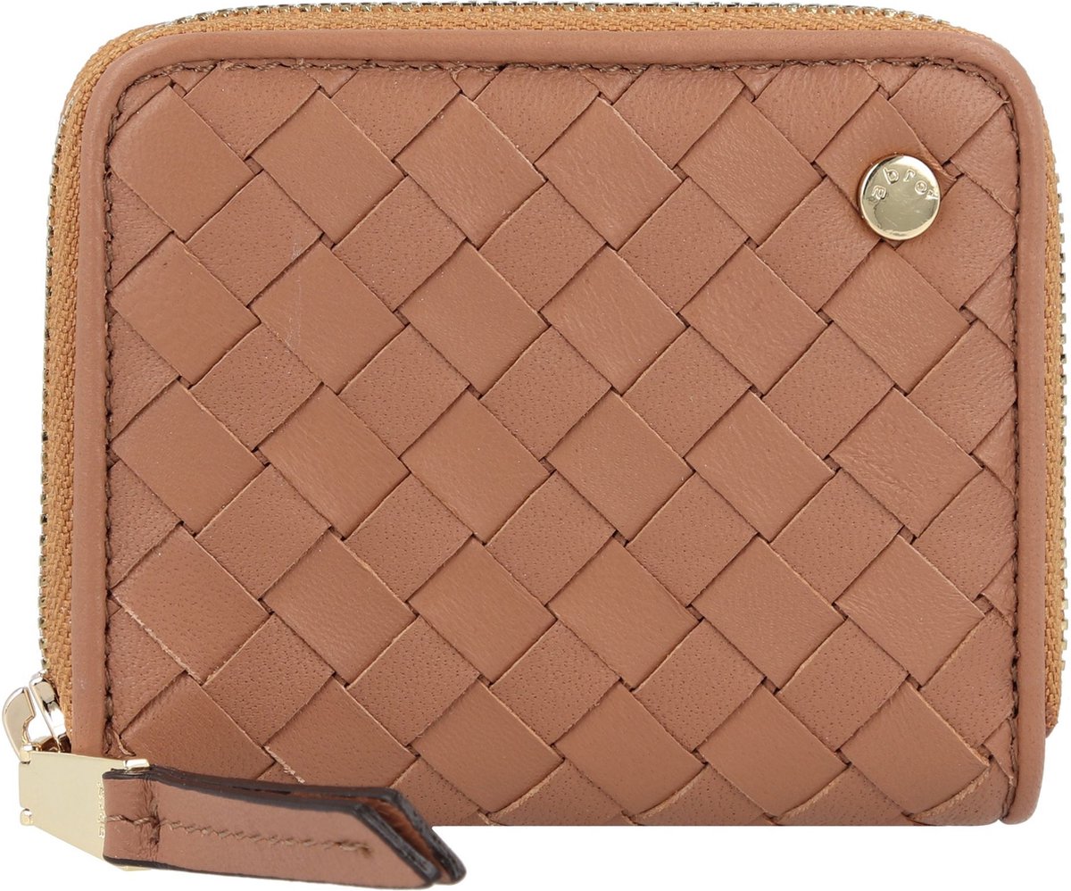 abro Piuma Portemonnee Leer 10.5 cm - Dames - Horizontaal - cuoio