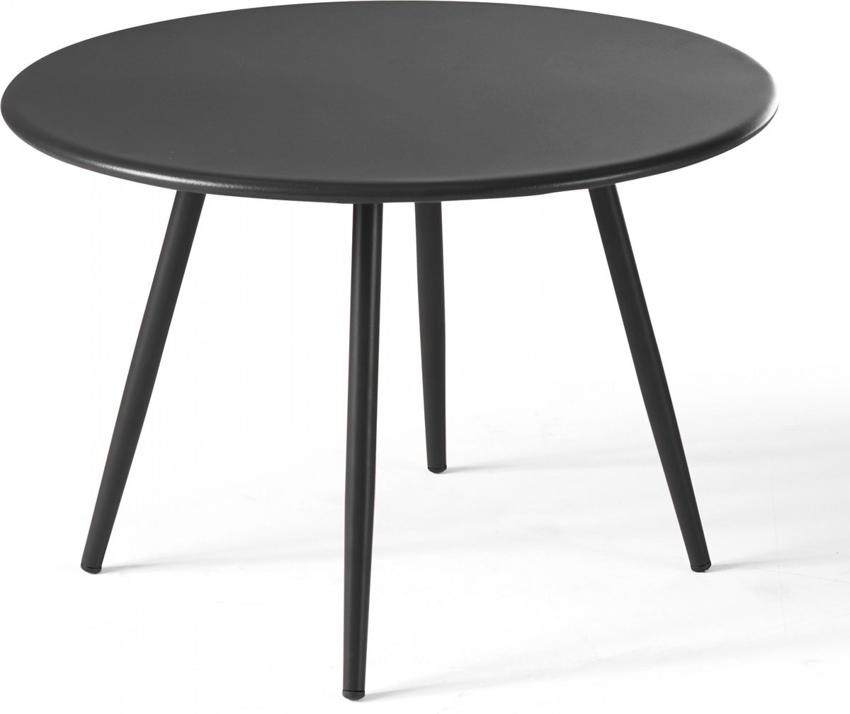 Oviala - Ronde grijze salontafel - Palavas