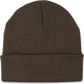 Bonnet recyclé K-up avec doublure Thinsulate KP893 - Kaki foncé - Taille unique