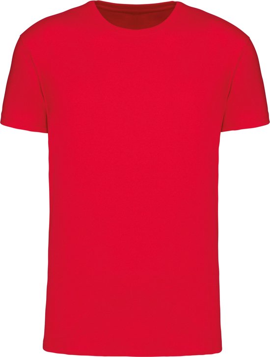 T-shirt rouge à col rond marque Kariban taille S