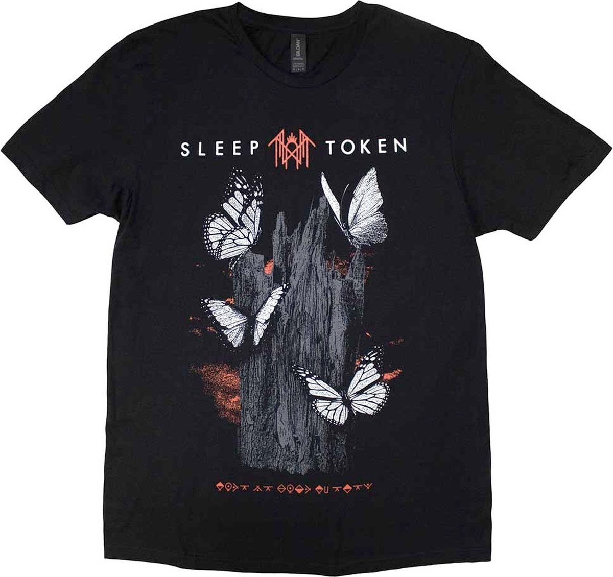 Sleep Token - Butterflies Heren T-shirt - M - Zwart