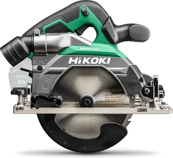 HiKOKI C1806DBW2Z Accu Cirkelzaag 18V 165 mm Brushless Zaagdiepte 66 mm Deep Cut Technologie Zonder Accu