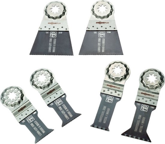 Fein Accessoires 35222967030 Best of E-Cut StarlockPlus WOOD & METAL