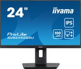 iiyama ProLite XUB2492QSU-B1 - 24 Inch - IPS - QHD - USB-hub - Verstelbaar