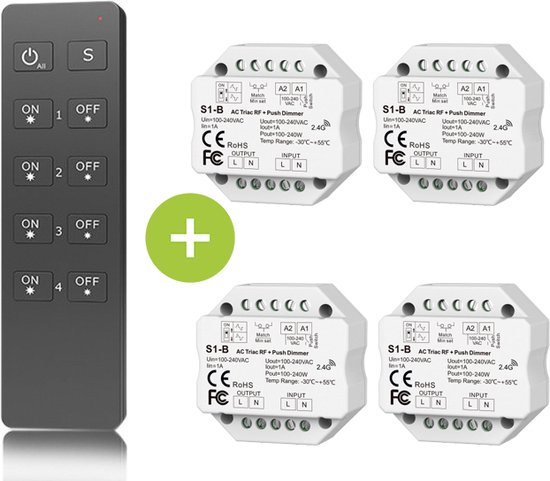 Buitenstopcontacten - Velleman - Metaal - Wit - Met timer