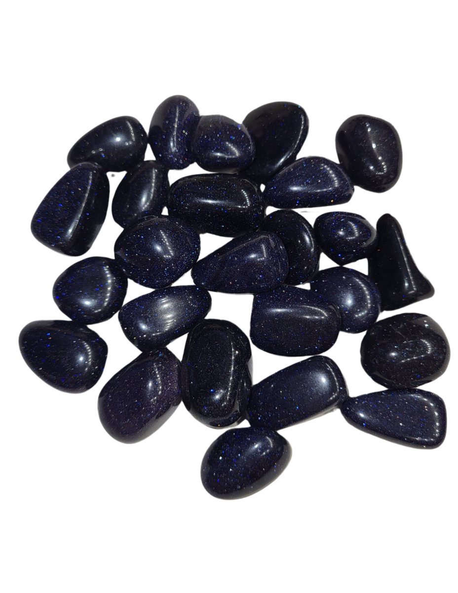 Ruben Robijn Blaufluss trommelstenen 250 gr. (synth) (mt3) Blauw