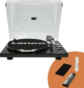 Lenco LBT-188WA + TTA-3IN1 - Platenspeler met Bluetooth - Bundel met 3-delige Vinyl Cleaning kit