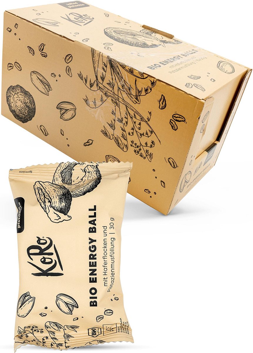 KoRo | Bio vegan energy ball salted pistachio 14 x 30 g