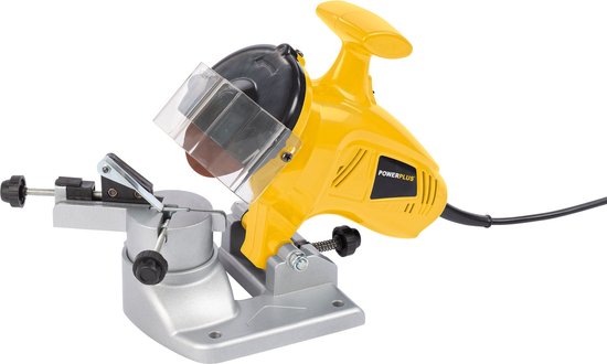 Powerplus Elektrische Kettingslijper POWXG1066 - Slijper voor Kettingzaag 180 W - met Slijpschijf van Ø 100 mm
