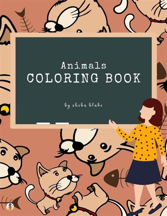 Animals Coloring Books 4 - Animals Coloring Book for Kids Ag ... - cover