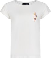 Lofty Manner T-shirt Tee Demy Oe01 100 White Dames Maat - M