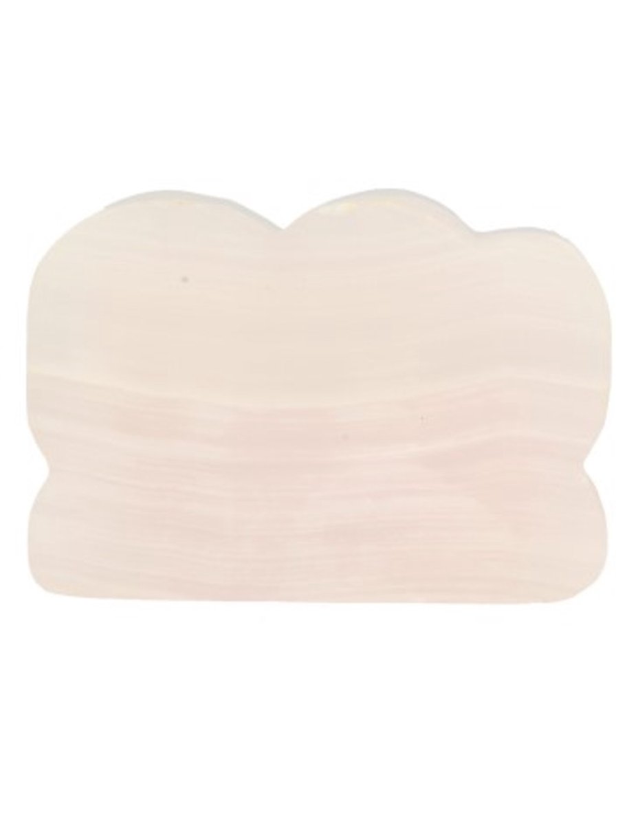 Ruben Robijn Edelsteen wolk 7-8 cm Calciet mangano Roze