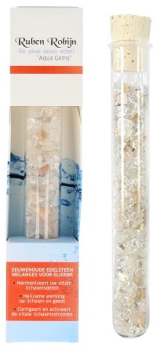 Goedkoopste Ruben Robijn Intuïtie & Waarneming large Aqua Gems edelsteenwand