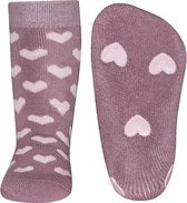 Ewers antislip sokken Hartjes oud roze