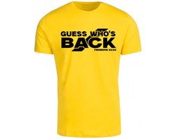 Breda Guess Who's Back Geel T-shirt - promotie - voetbal - fan