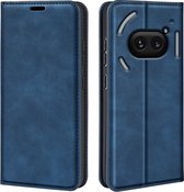Nothing Phone (2a) Hoesje - Luxe Wallet Bookcase (Magnetische Sluiting) - Blauw - GSM Hoesje - Telefoonhoesje Geschikt Voor Nothing Phone (2a)