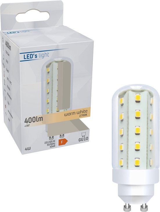 LED's Light LED Lamp GU10 - CRI97 met realistische kleurweergave - Warm wit licht