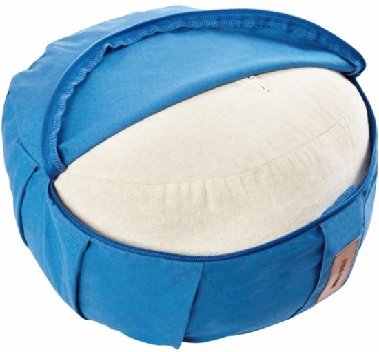 Gorilla Sports Yogakussen - Meditatie Kussen - Yoga - Pilates - Donkerblauw van Gorilla Sports. — afbeelding 5