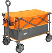 Bol.com Deeper Festival Trolley 228L Grotere Capaciteit Opvouwbare Camping Tuin Strand Trolley - Heavy Duty Pull along Cart Opvo... aanbieding