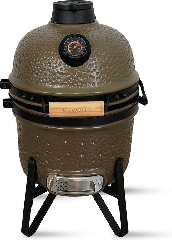 LEO Keramische BBQ oven groen 33cm - Groen - €409,00