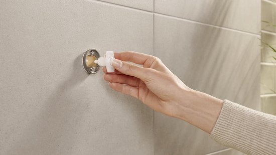 tesa MOON toiletrolhouder in brons - kopen bij