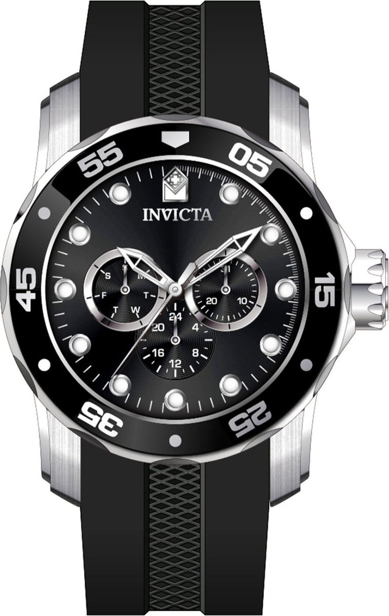 Invicta Pro Diver - SCUBA 45721 Quartz Herenhorloge - 48mm