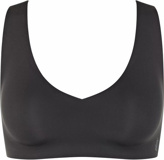 sloggi ZERO Feel 2.0 Bralette Dames Beha - Zwart - Maat XL