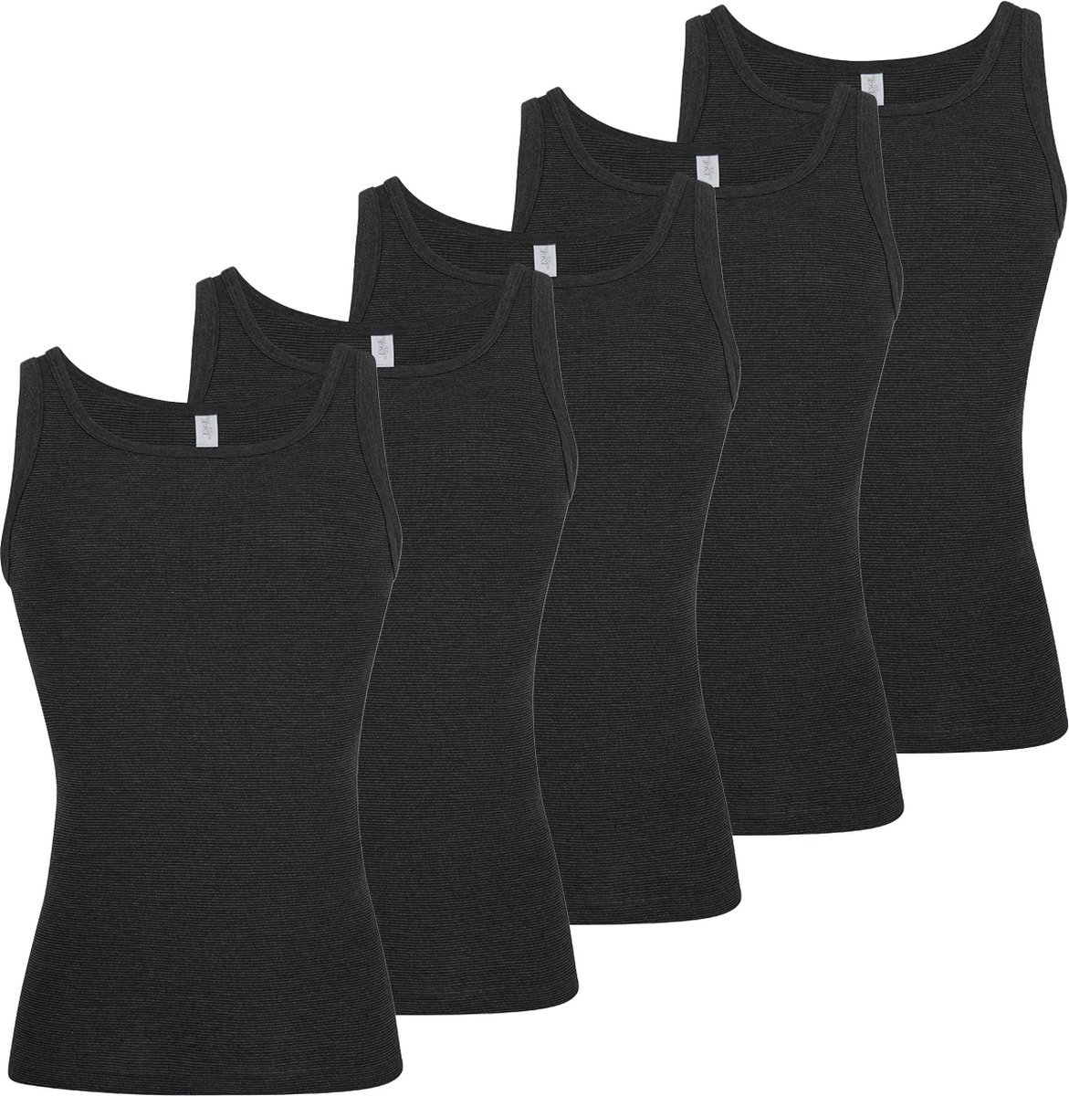 ESGE Heren onderhemd 5 pack - Fijnrib Jeans