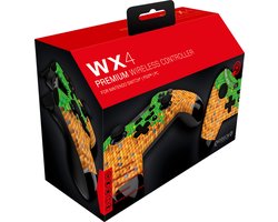 foto van Gioteck - WX4 Draadloze Bluetooth Gamepad Joystick Motion & Vibration support premium Controller - Ergonomisch design - oplaadbare batterij - geschikt voor Nintendo Switch/PS3/PC