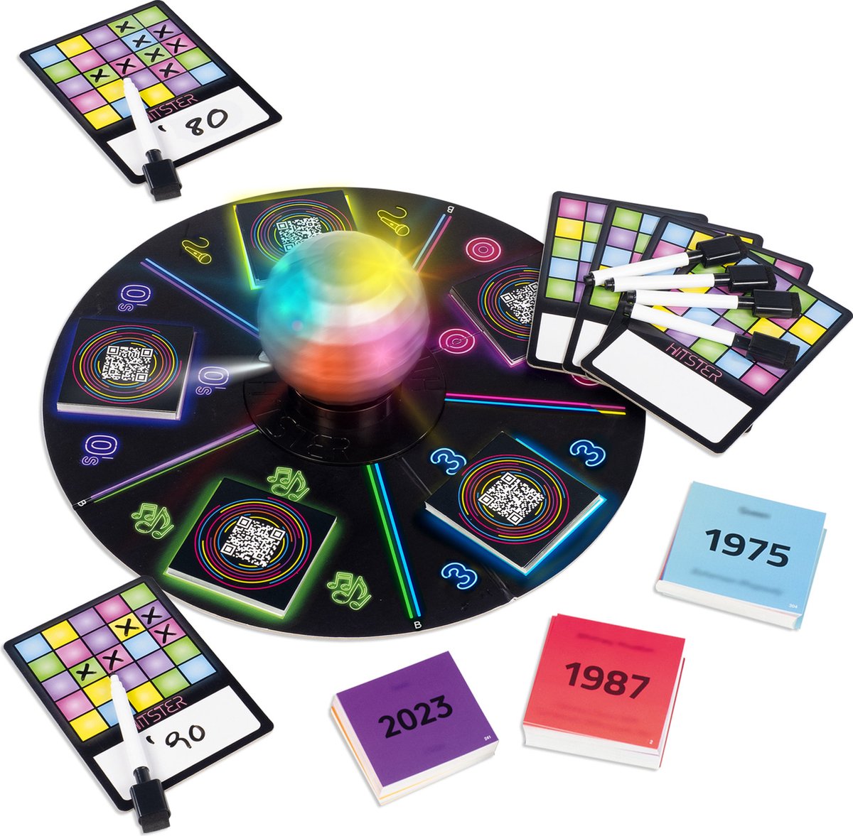 Jumbo - Hitster Bingo (FR) - Franstalig Partyspel - Franse editie - Actiespel — cadeau in Partyspellen - foto 5