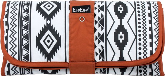 KipKep Napper Verschoonmatje - Etnic Spice - machinewasbaar - uit gerecyclede materialen!