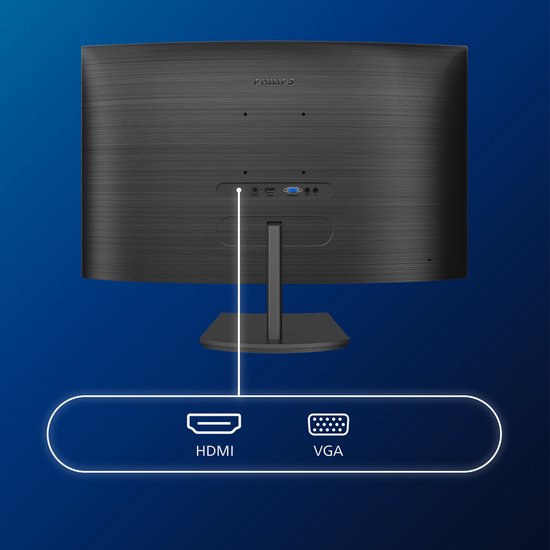 Monitor 241E1SC Moniteur LCD incurvé Full HD