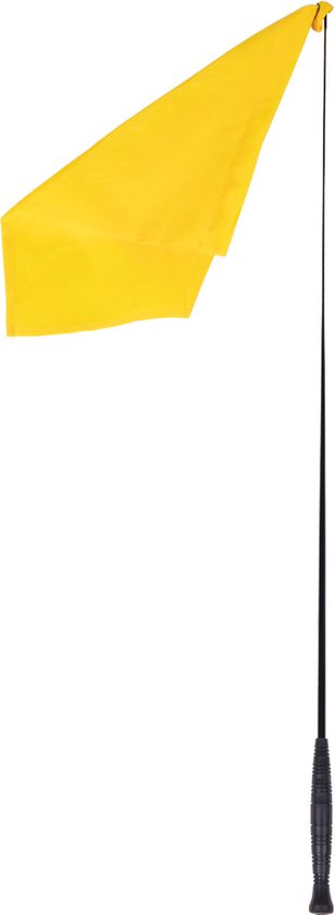 Qhp Haut d'entraînement avec drapeau Jaune - 110 cm | Noir | Cheval de longe