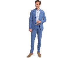 Suitable Strato Ossi Kostuum Wol Blauw - Maat 50 - Heren