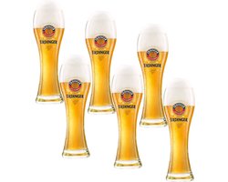 Erdinger Bierglazen 50cl set van 6 stuks - Bier Glas 0,5 l - Taps Toelopend - 500 ml Erdinger Bierglazen 50cl set van 6 stuks - Bier Glas 0,5 l - Taps Toelopend - 500 ml