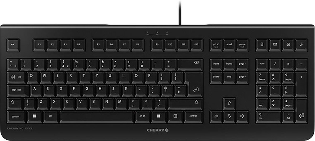 Cherry KC 1000 Zwart Toetsenbord