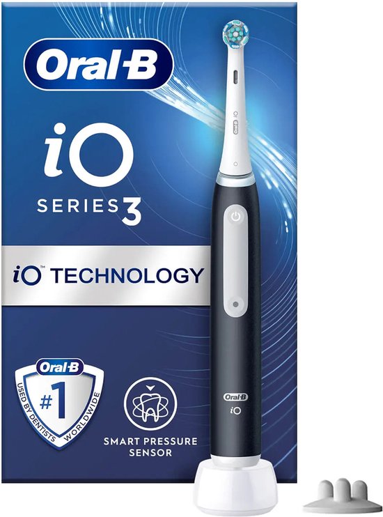 Oral-B iO 3S - Elektrische Tandenborstel - Zwart